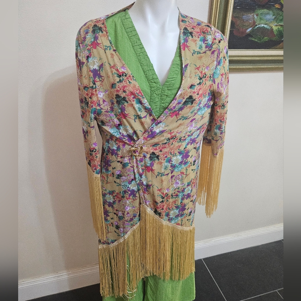 Asos fringe kimono